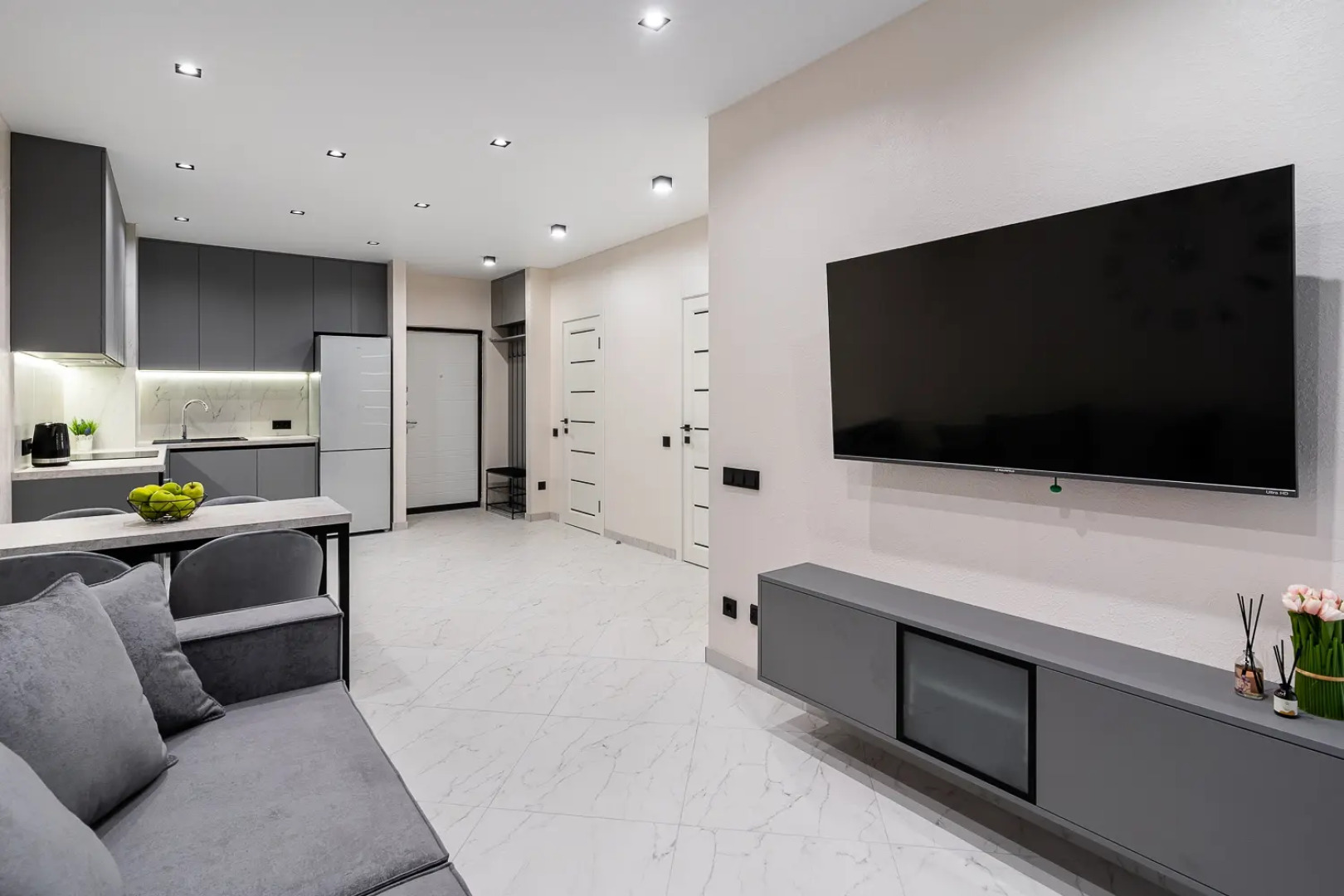 Квартира на сутки Минск Мир Wi-Fi Современная техника Кухня объединена с жилой зоной Отдельная спальня