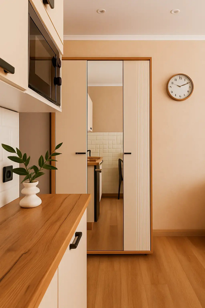 Апартаменты Светлая Студия Рядом с Метро Нижегородская