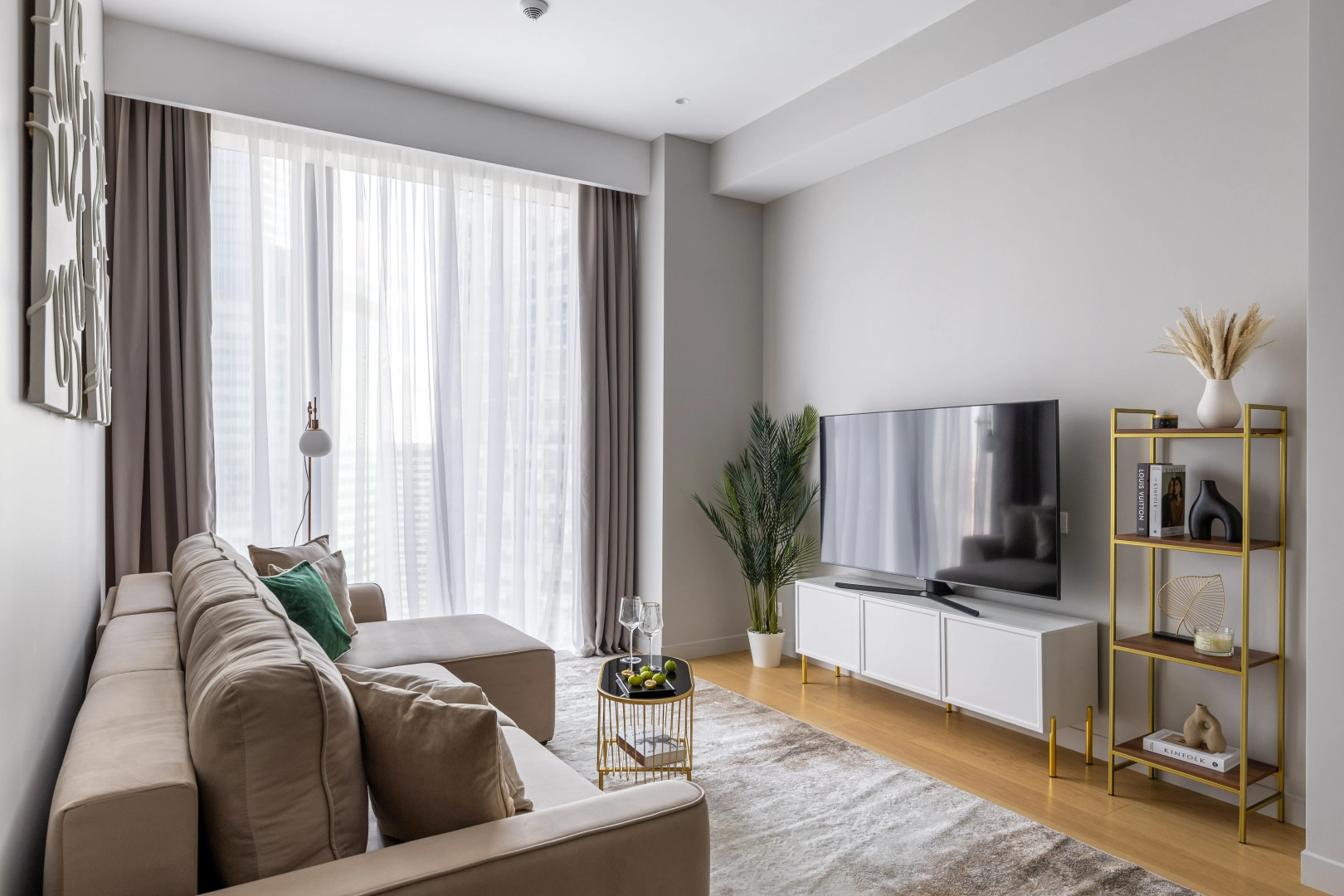 Квартира GM Apartments Суперсовременная Видовая Квартира в Neva Towers