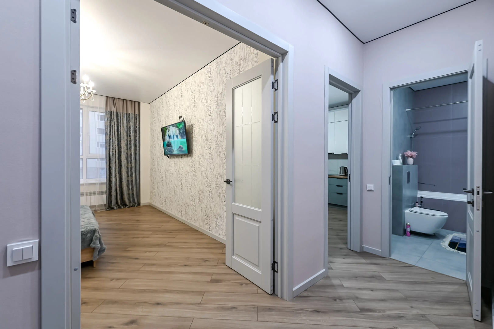 Апартаменты Однокомнатная в центре Столицы