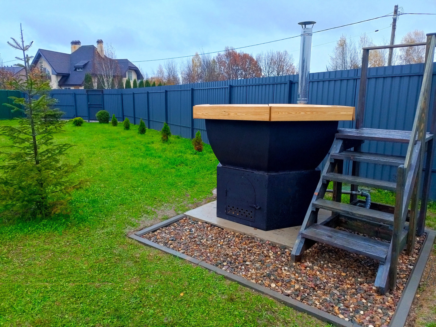 Частный Дом Флотский дом с чаном