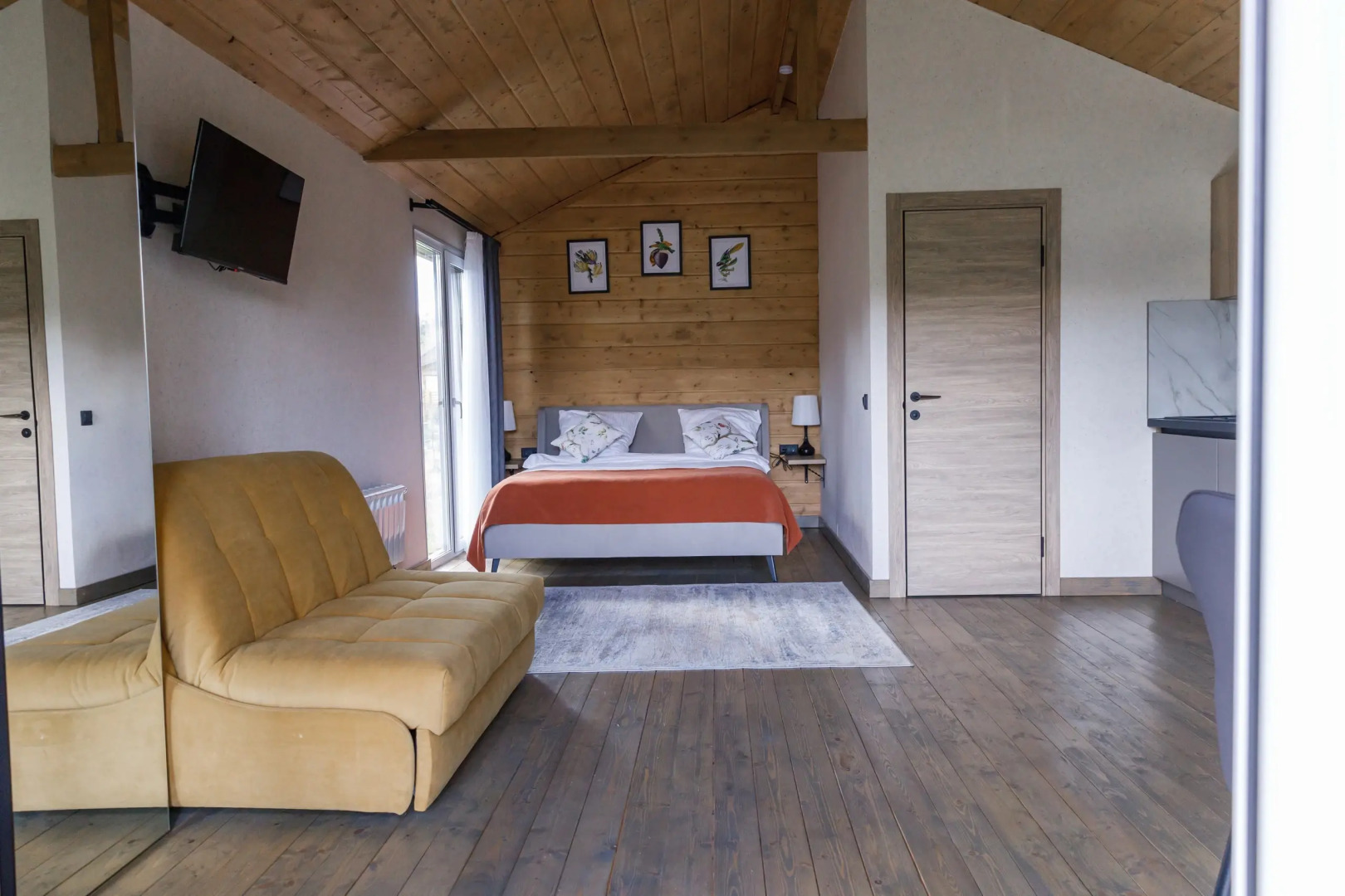 Частный дом 47м в лесной зоне рядом со Звенигородом