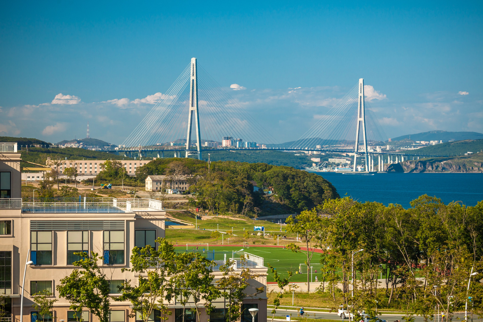 Гостиница «Улисс» (корпус №3) гостиничного комплекса ДВФУ (о. Русский)