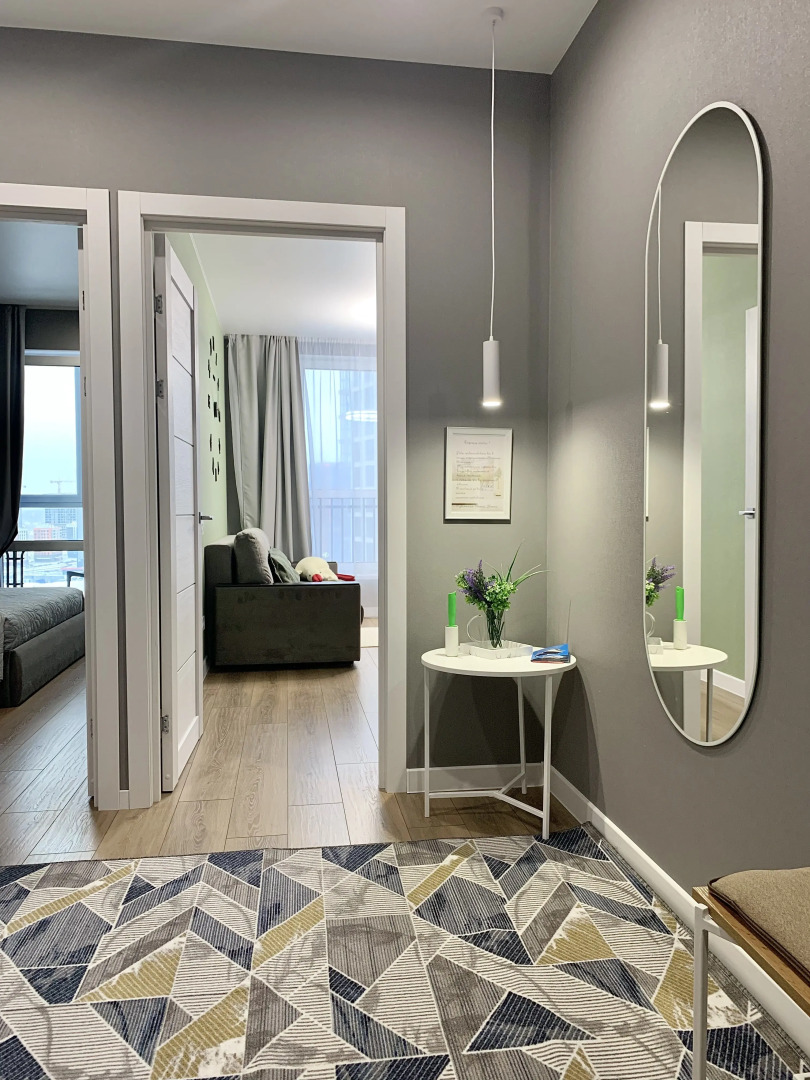 Апартаменты 2-х комнатные Стильный Стокгольм в Минск Мир