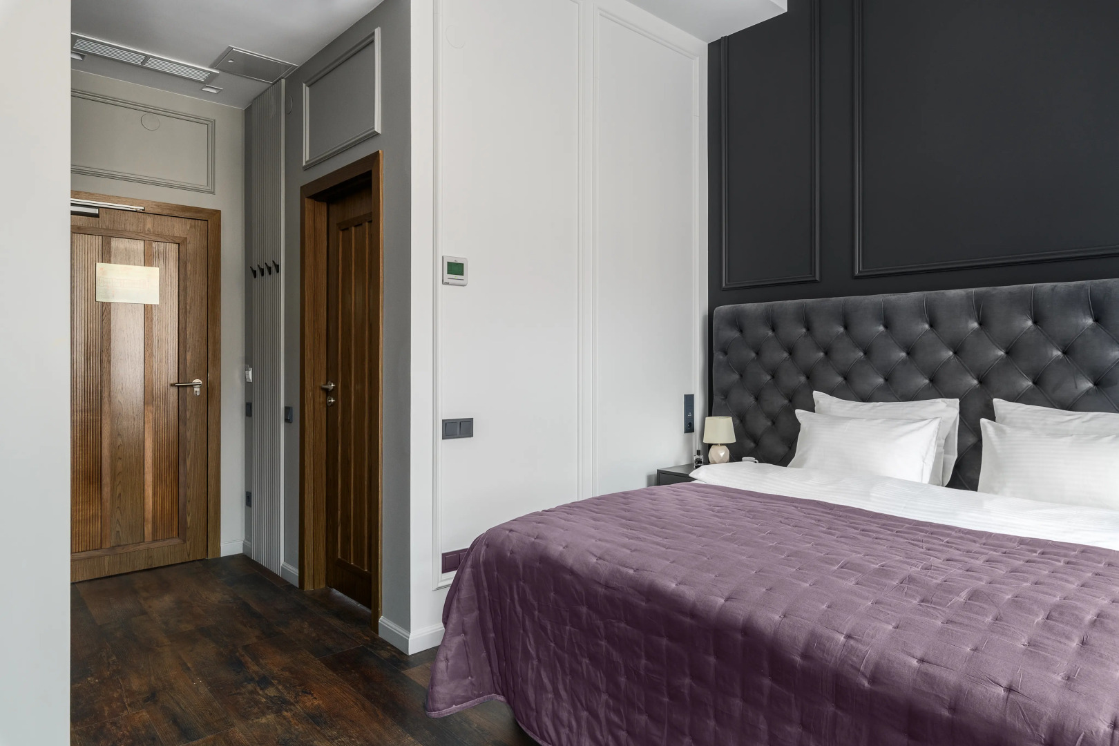 Апартаменты Sergeew Apartments Премиум с кухней в апарт-отеле Аквалина