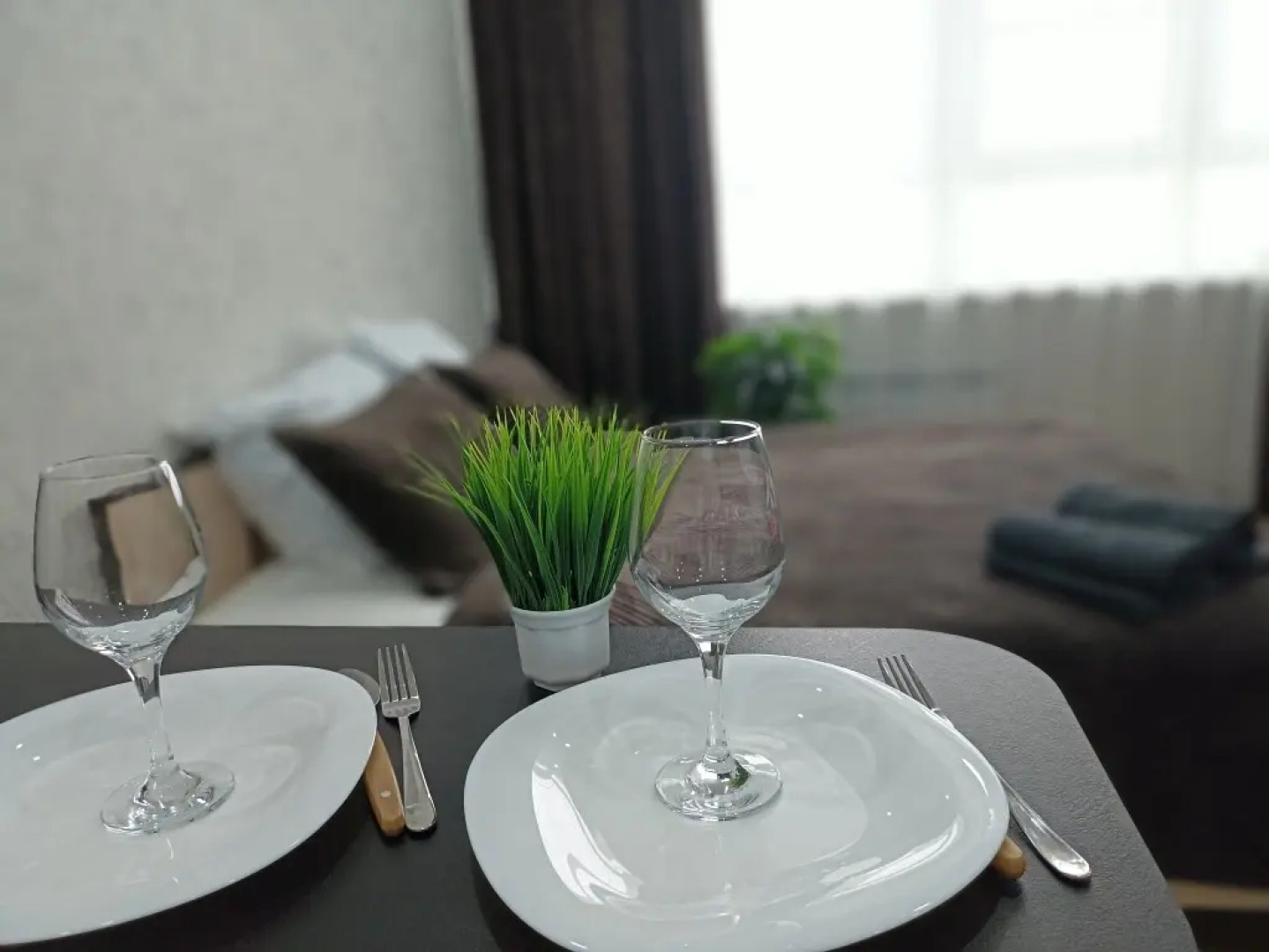 Апартаменты на 14 этаже с завораживающим видом из окна