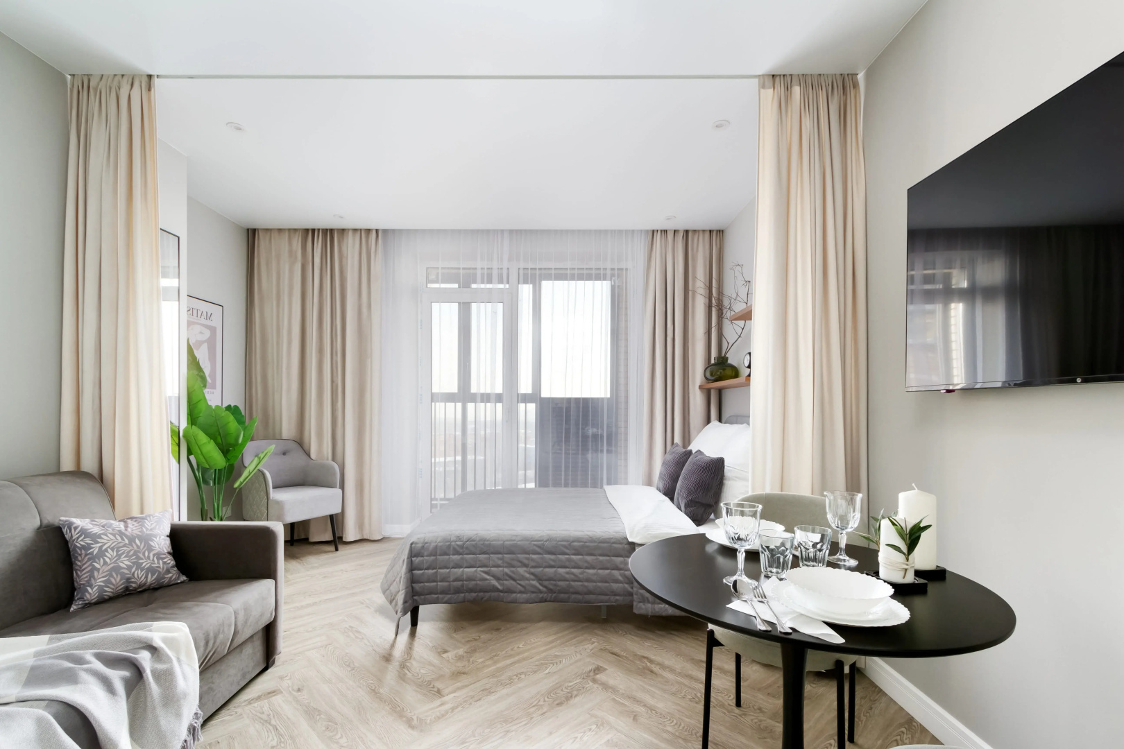 Квартира дизайнерская Andora-apart на Красном проспекте на 23 эт