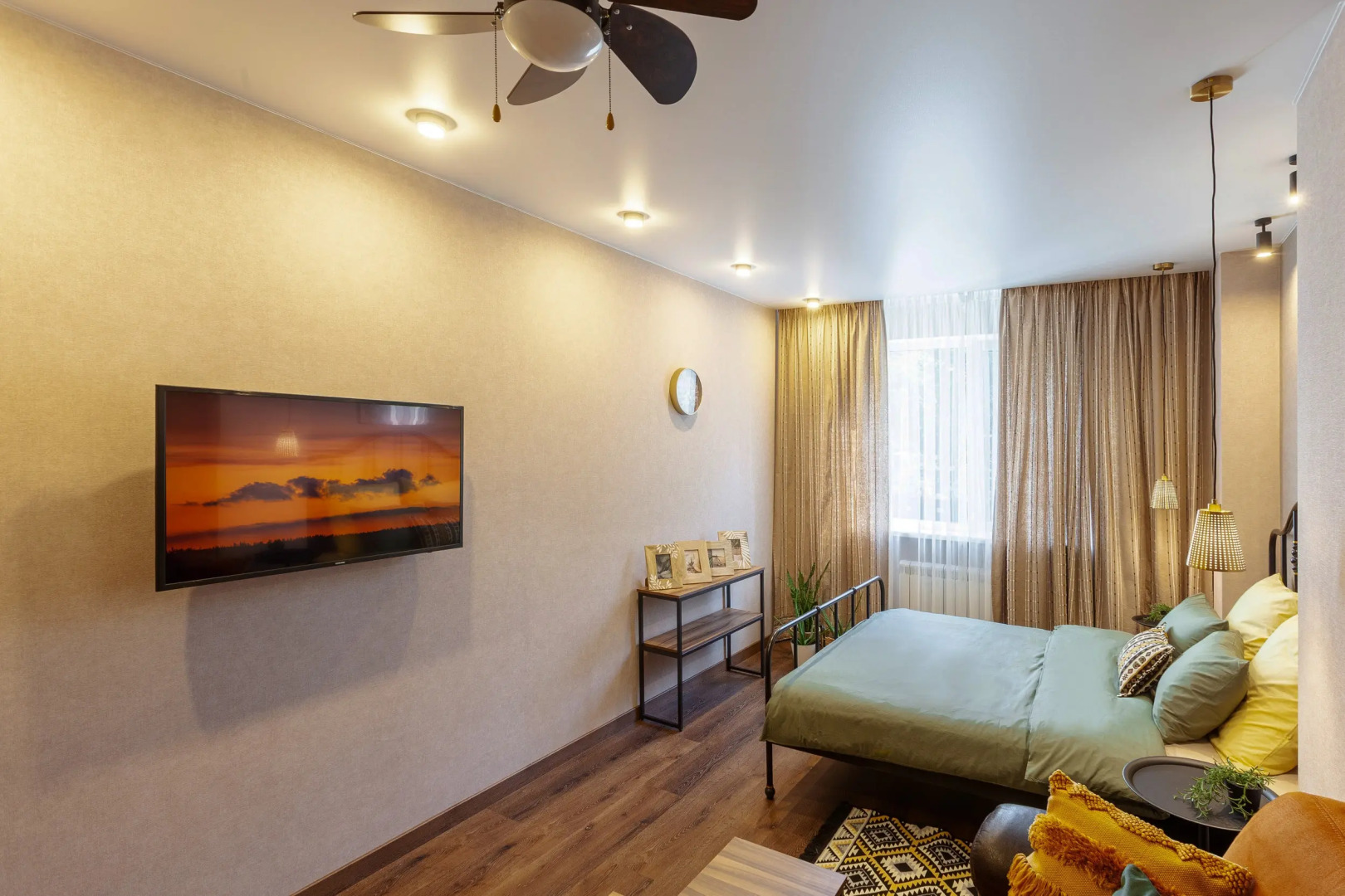 Квартира Aparts Pro+ ЭкоШарм — стильная с уютной атмосферой