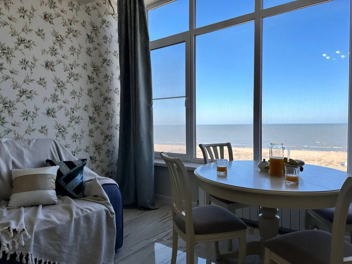 Квартира Уютная Однокомнатная в Центре Махачкалы с Видом на Море