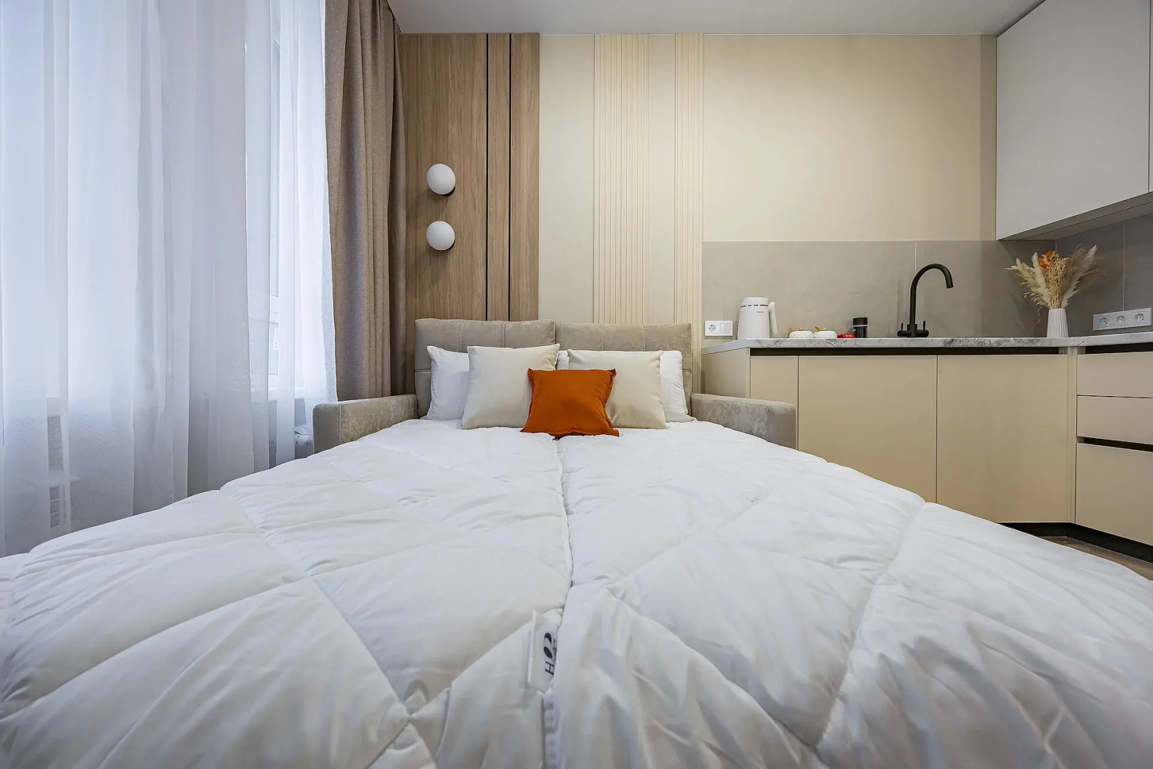 Апартаменты новые в центре Сова-Дом