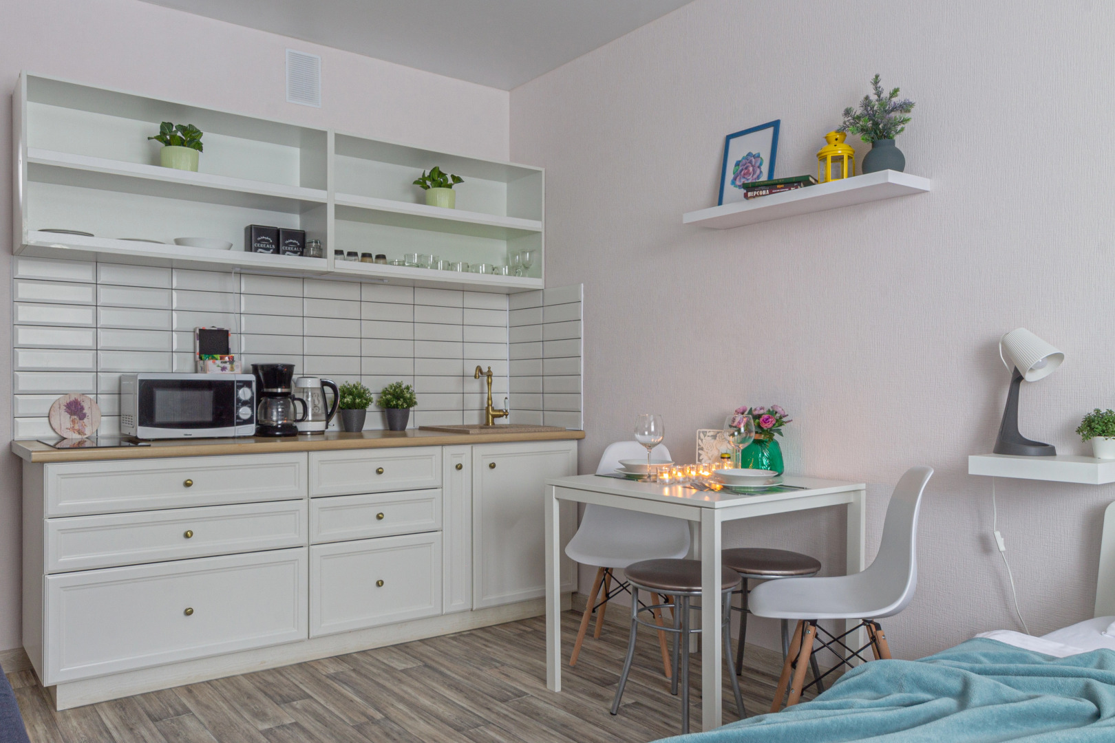 Апартаменты с видом на озеро "Триче"