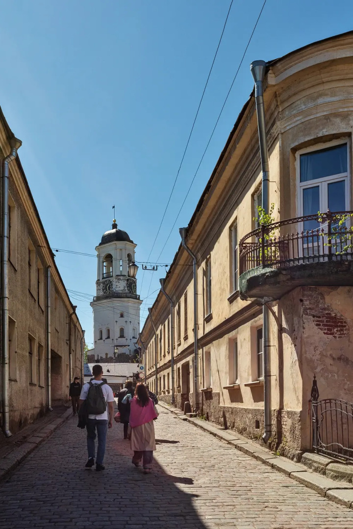 Апартаменты J&N Apartments с камином и летней террасой в самом центре исторического Выборга Краснофлотская 1