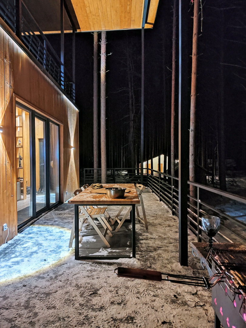 Частный дом Уютный красивый дом в лесу на озере Волго ( Селигер)