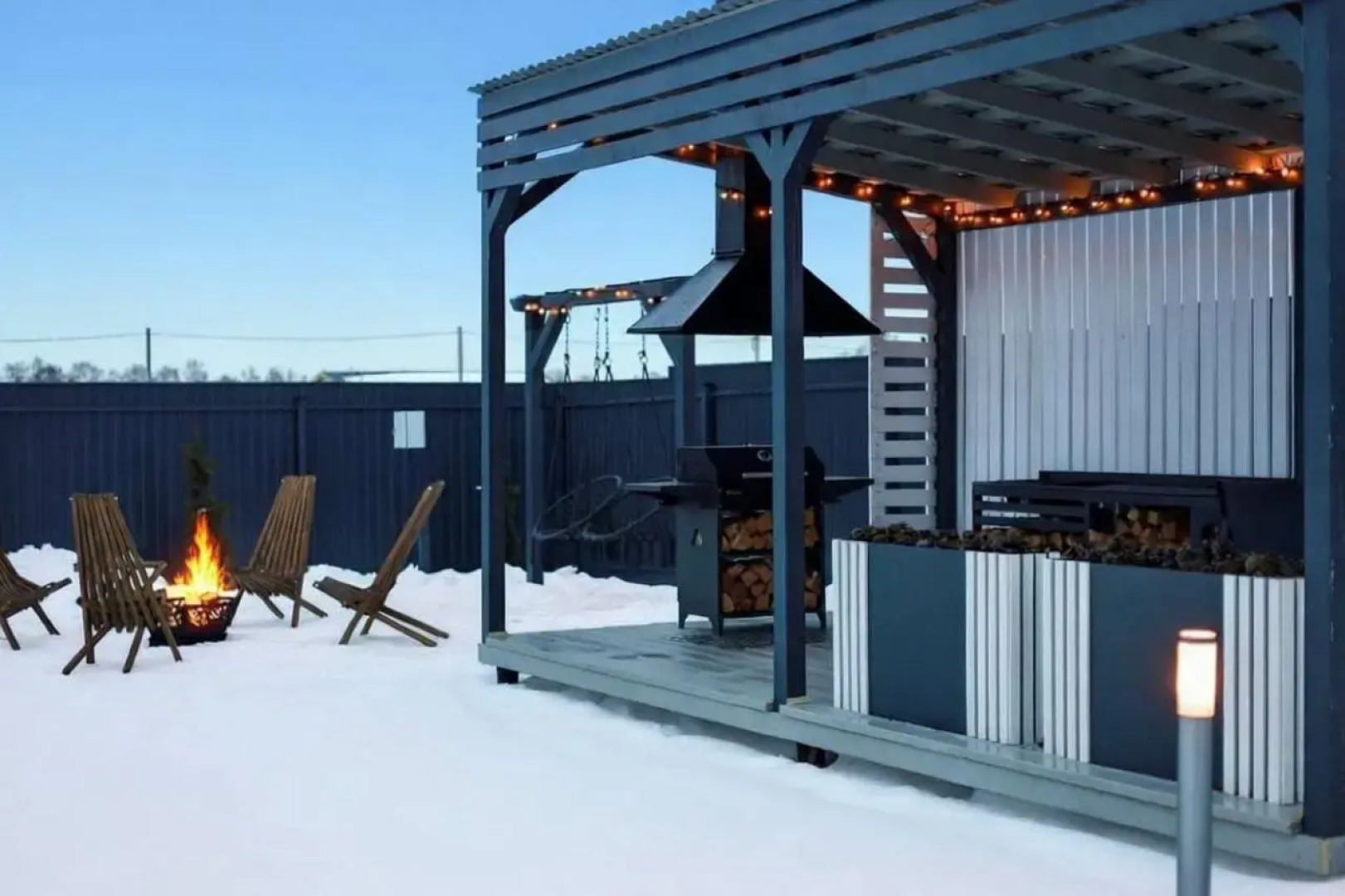 Частный дом Новый уютный дом в стиле Барн хаус