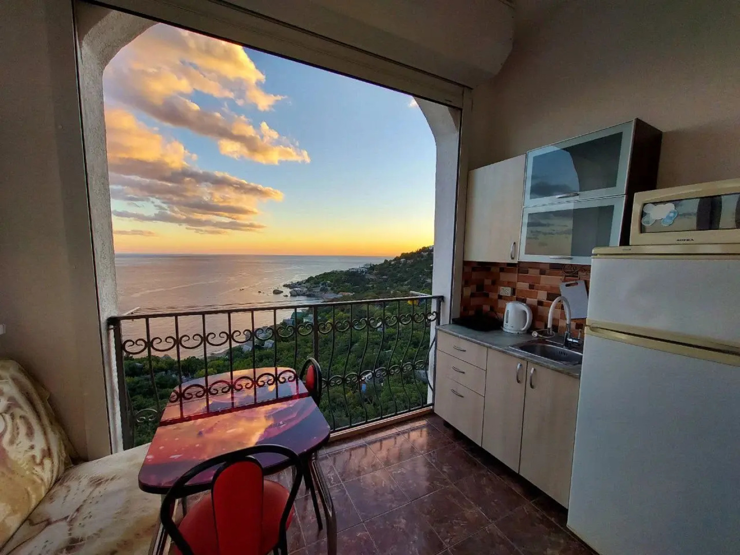 Апартаменты Видовой номер возле пляжа 38