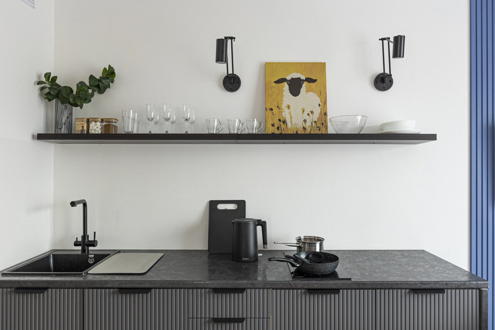 Квартира Однокомнатная с дизайнерским ремонтом Axis.Moscow