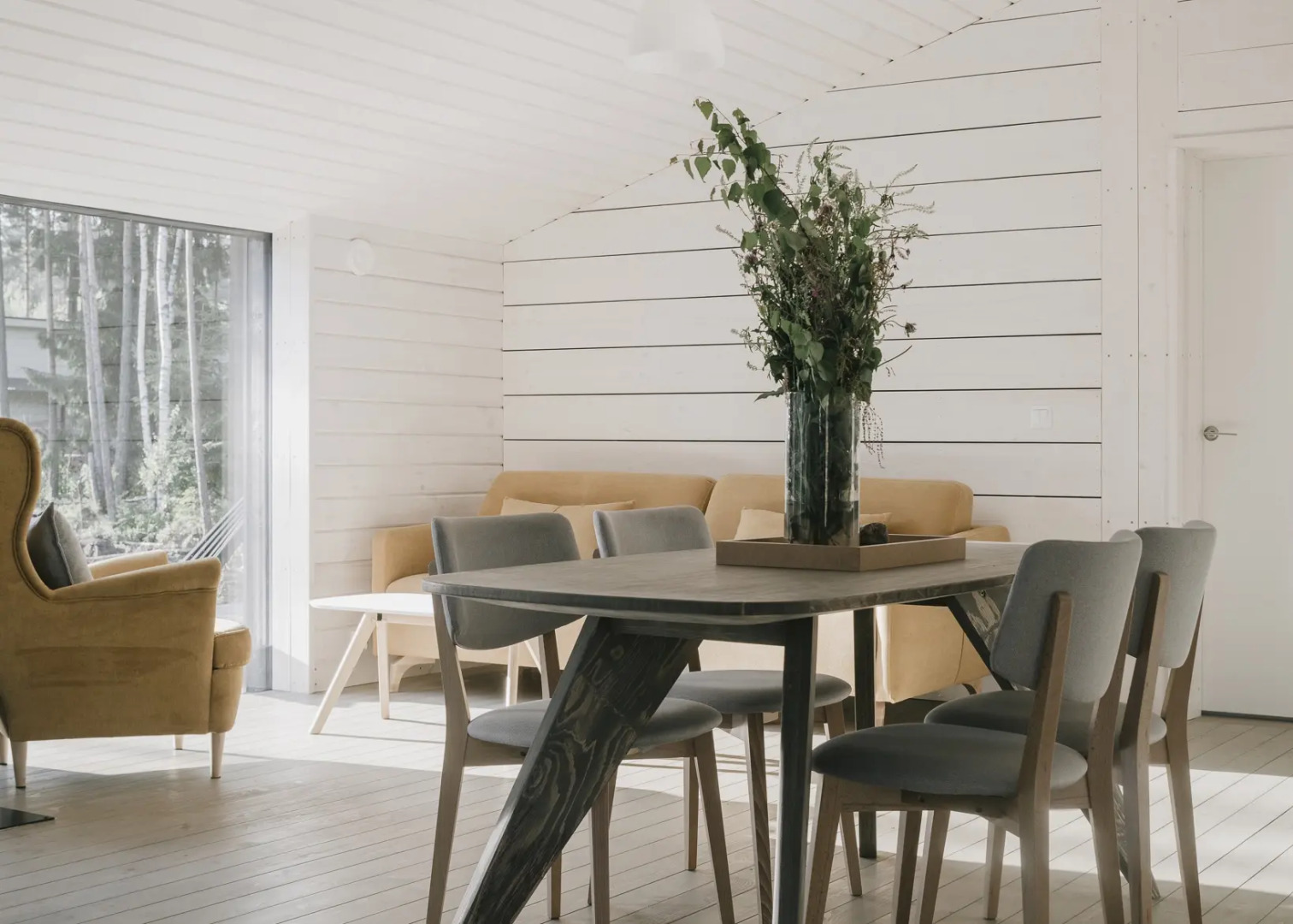 Гостевой дом Загородный дом с просторной террасой и баней