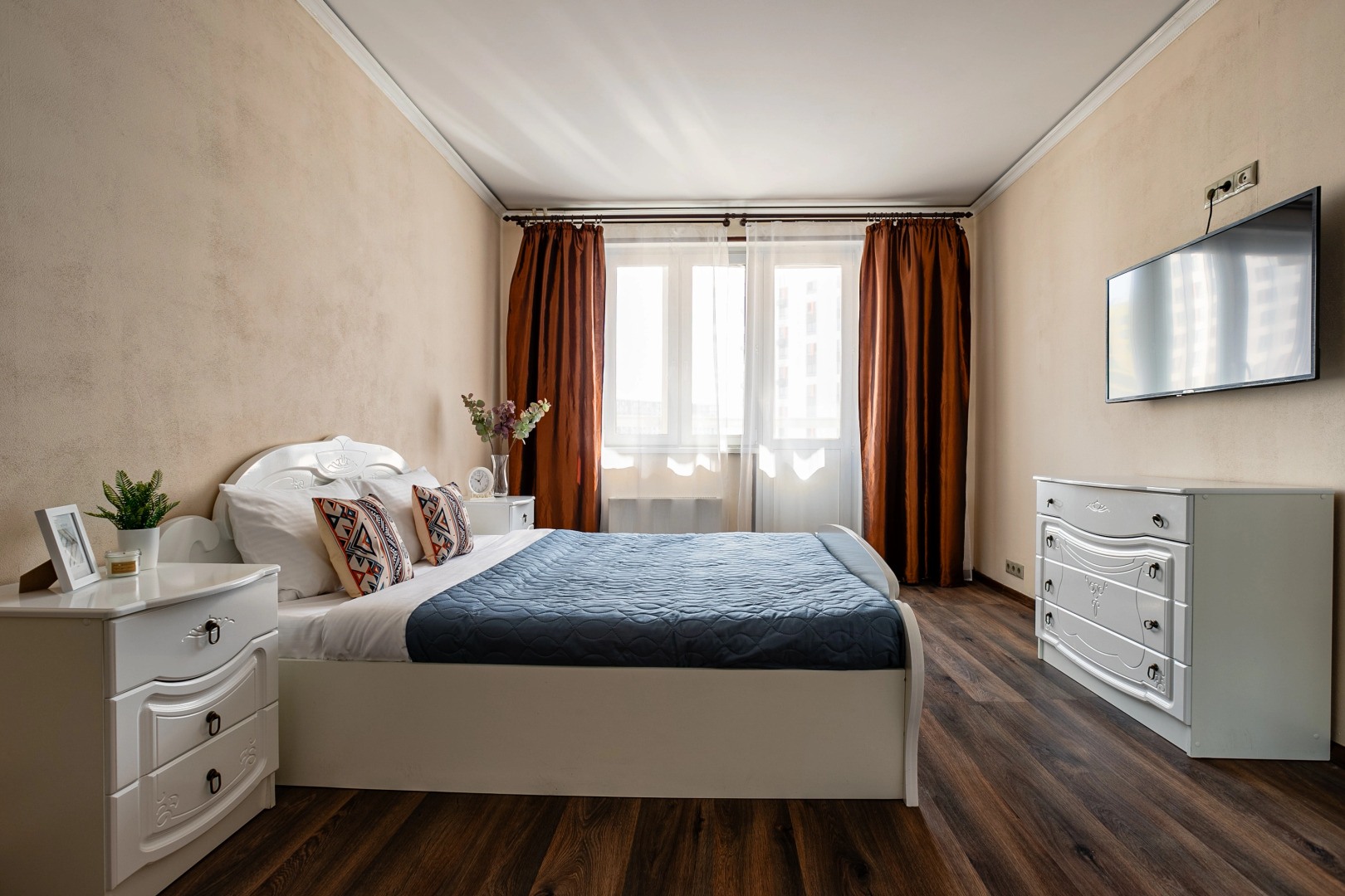 Квартира MaxRealty24 Шестиместная Евротрешка на ул. Сходненская 23