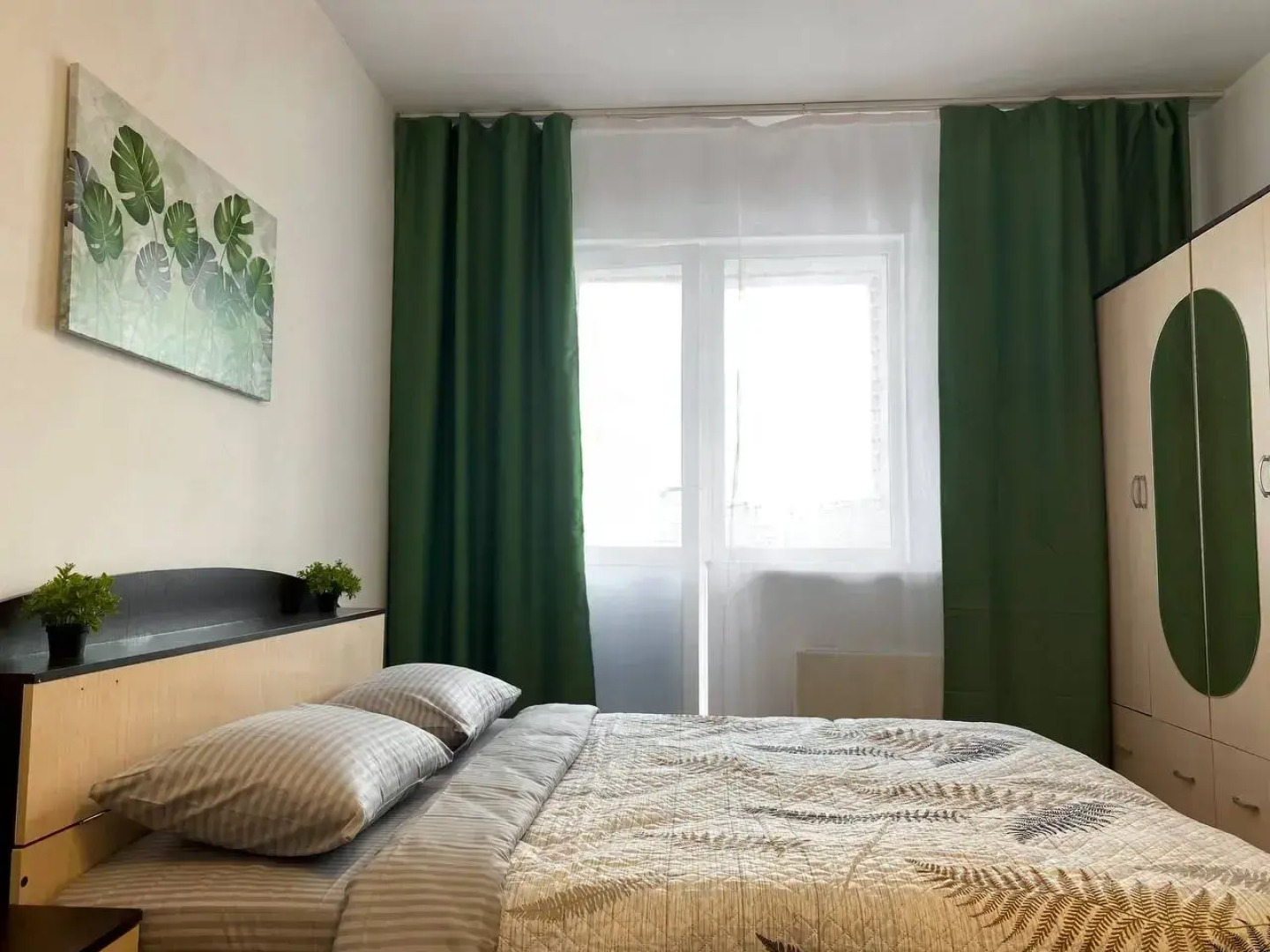 Квартира однокомнатная с удобной кроватью