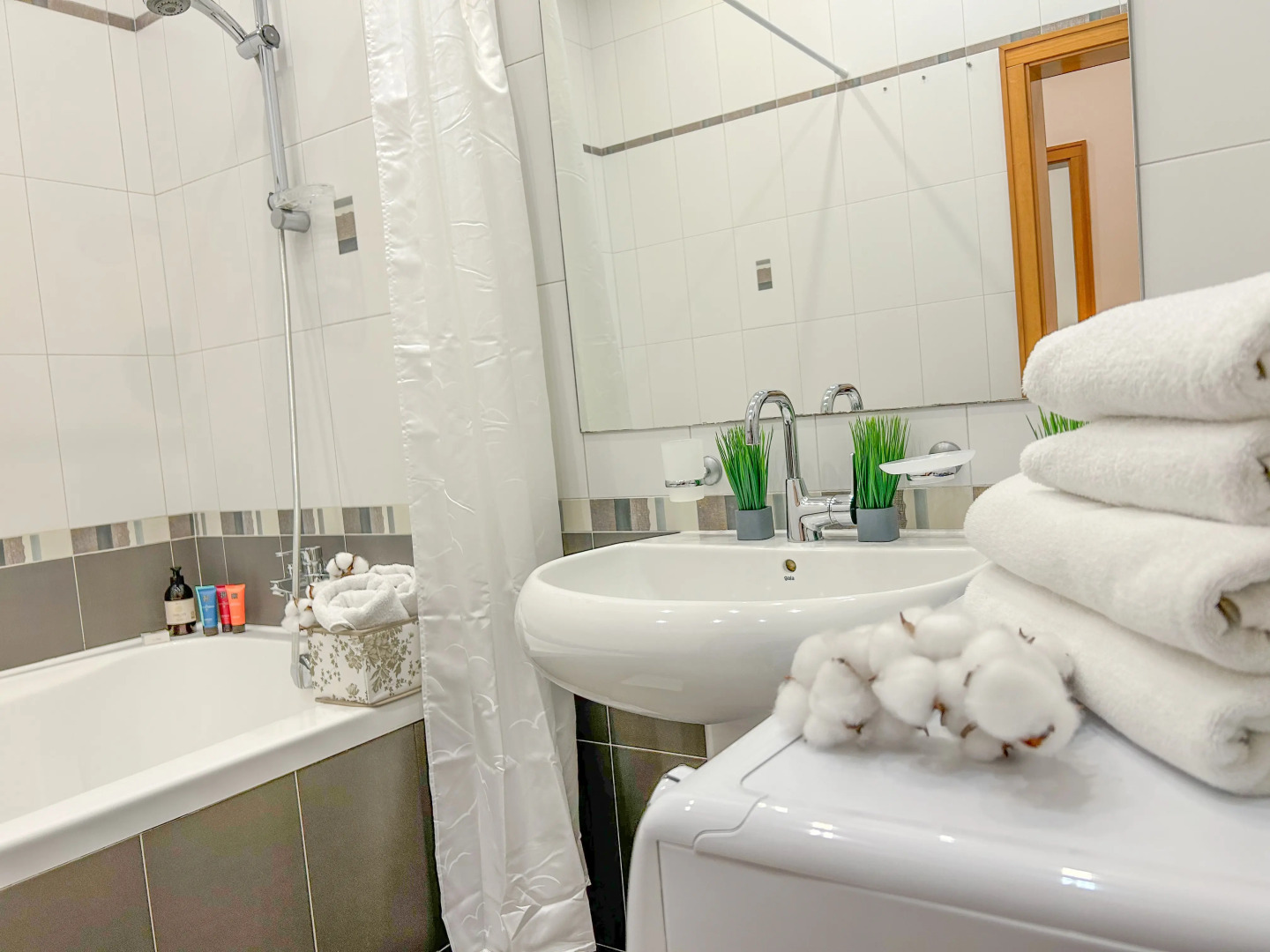 Апартаменты Sunny Svetlogorsk 6 с двумя спальнями