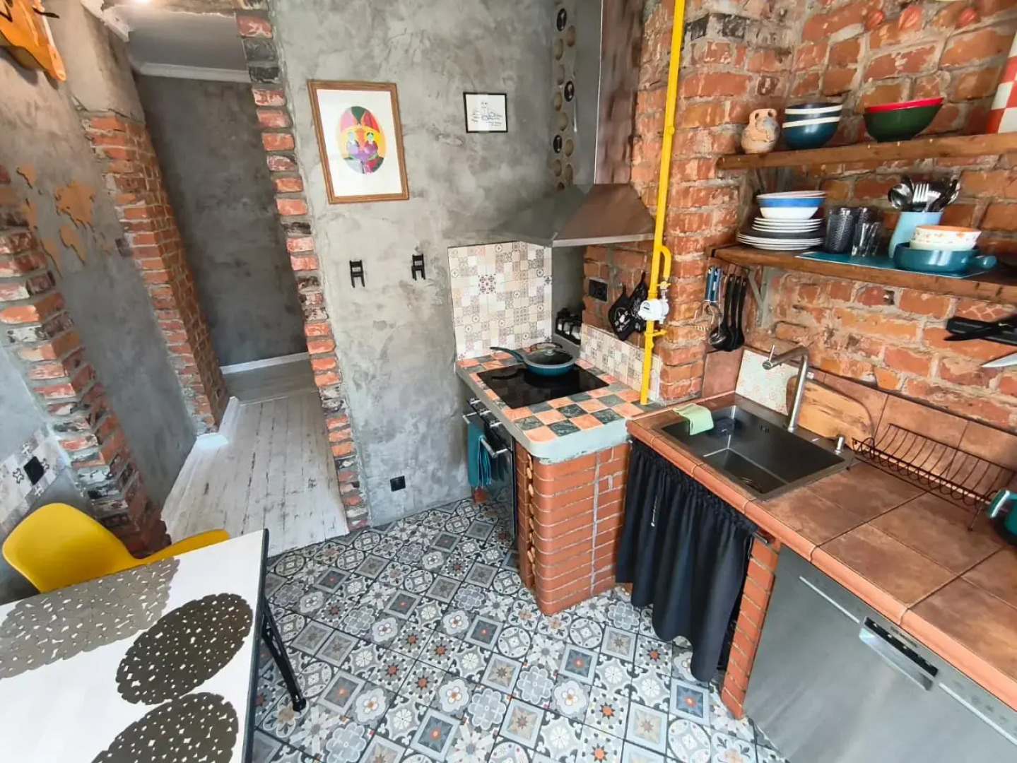 Квартира Арт-лофт в центре у вокзала