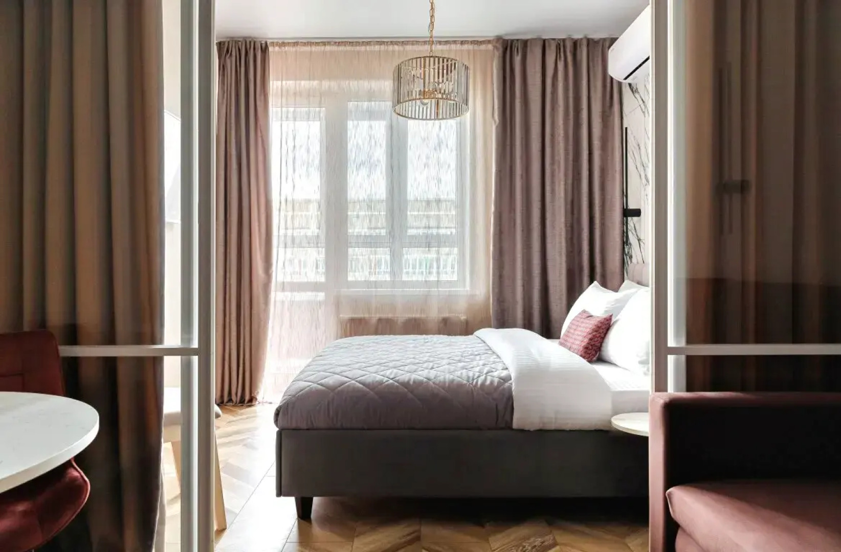 Квартира Студия Бордо в ЖК Абрикосово