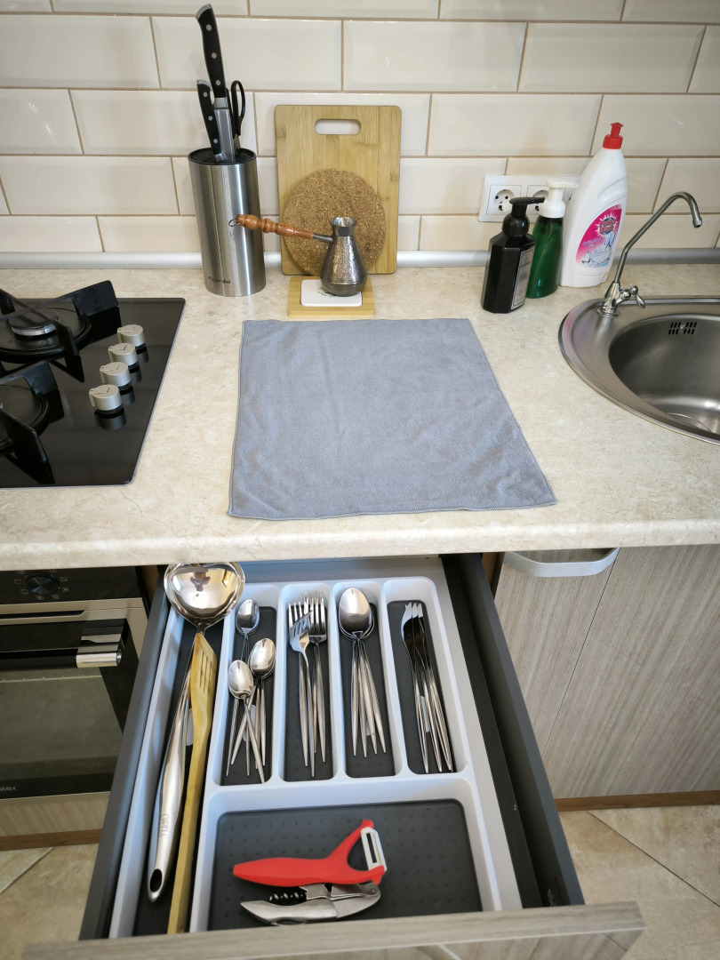 Апартаменты на 8-м этаже в центре, 70 кв. м.