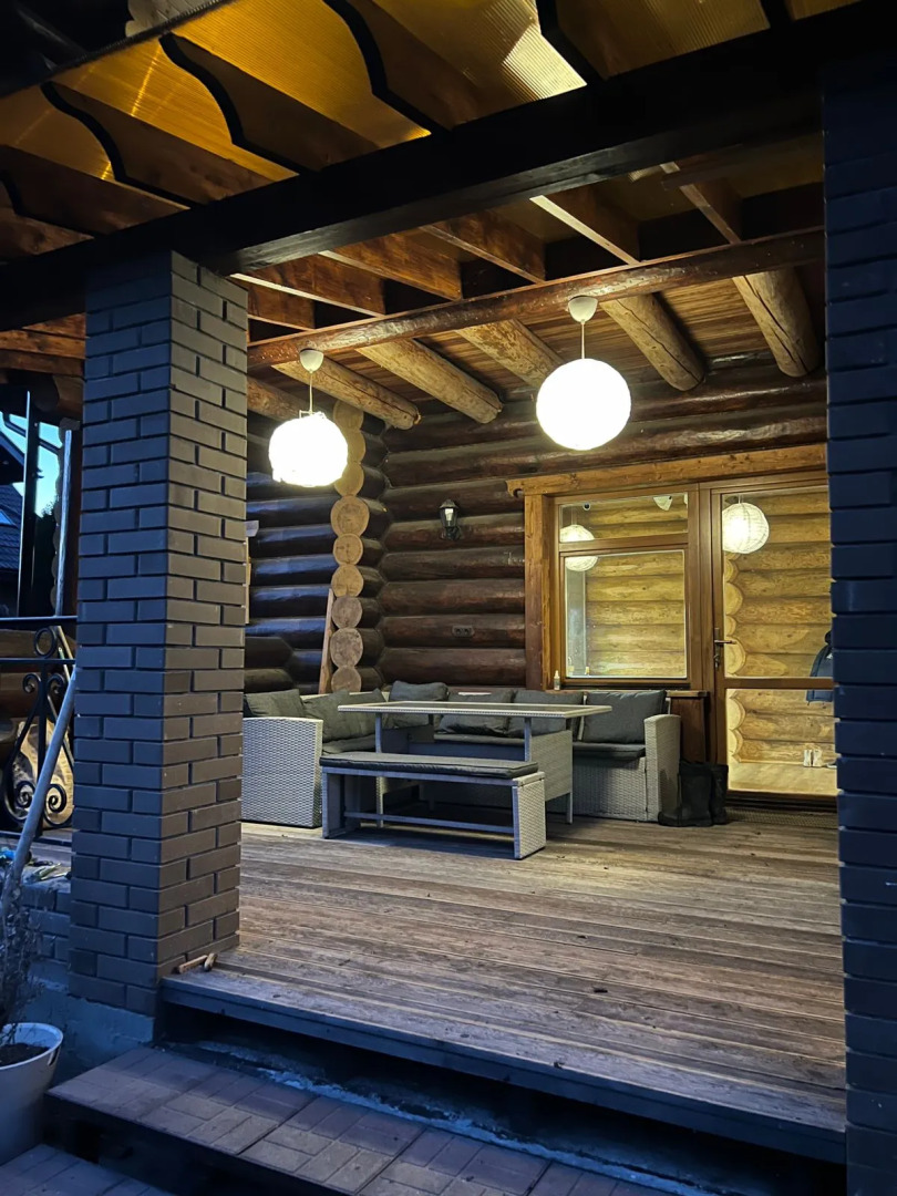 Частный дом Уютный дом в лесу у реки