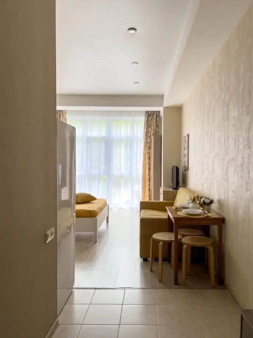 Апартаменты Однокомнатные ЖитьВСочиКруто в 10 Минутах Пешком до Моря