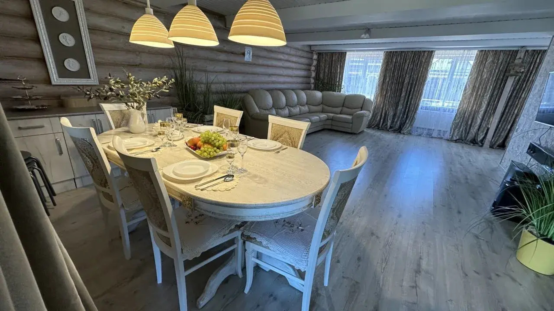 Глэмпинг Коттедж с видом на озеро