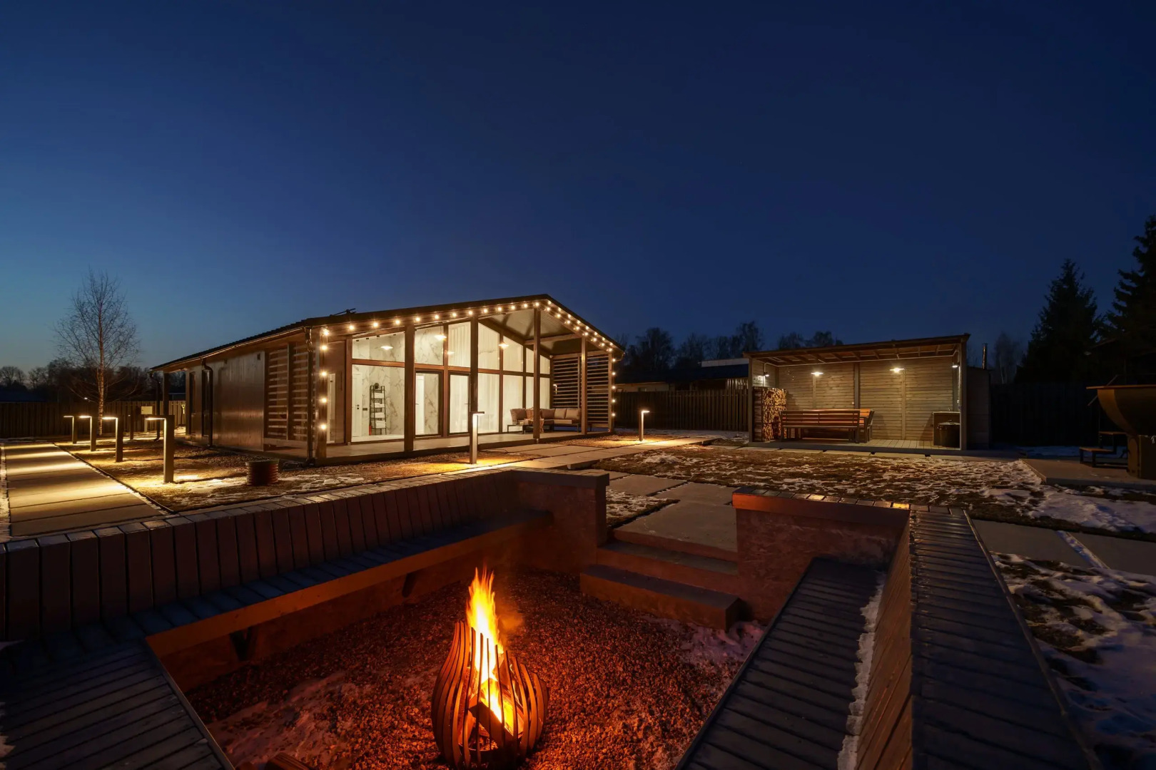 Частный Дом Моя Атмосфера Робуст 84 с Сауной