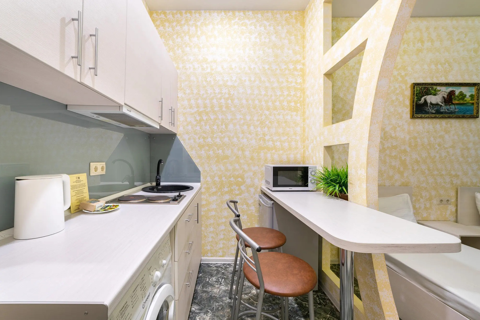 Квартира Студия на 12м этаже с потрясающим видом на море и город