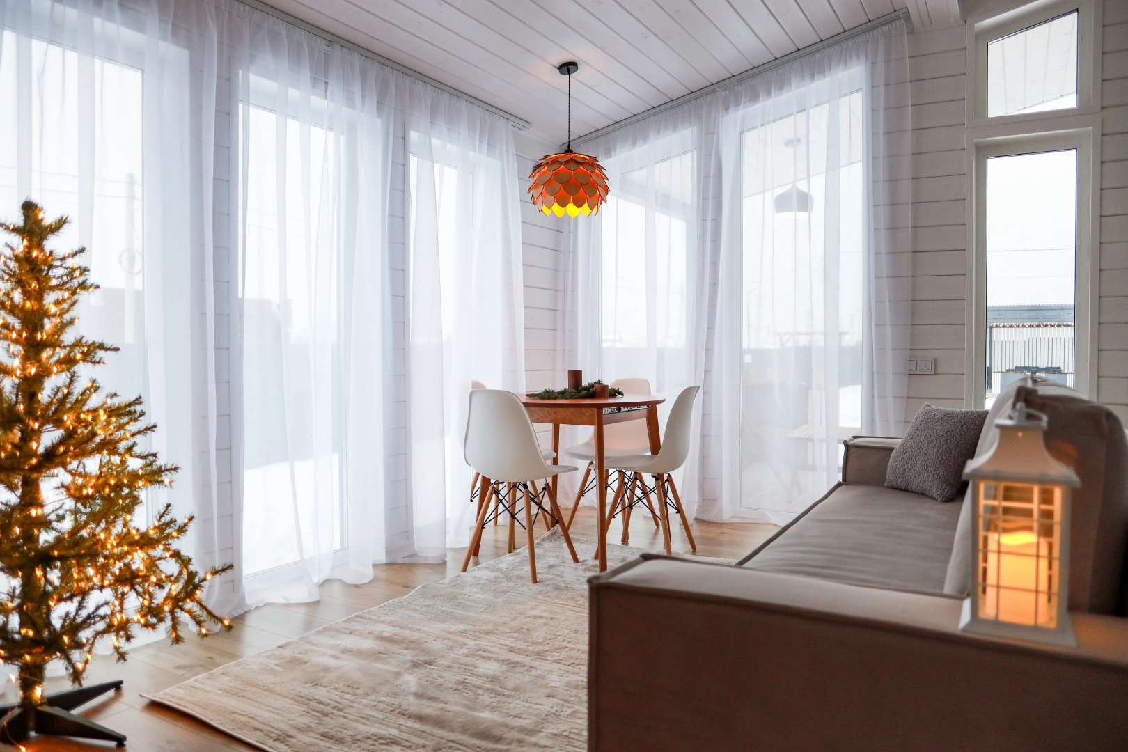 Частный дом Новый уютный дом в стиле Барн хаус