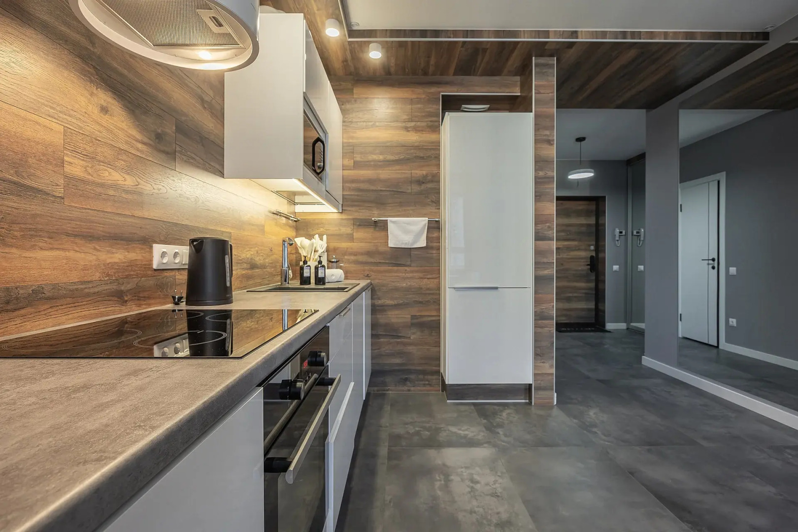 Квартира Студия в новом доме рядом с канатной дорогой