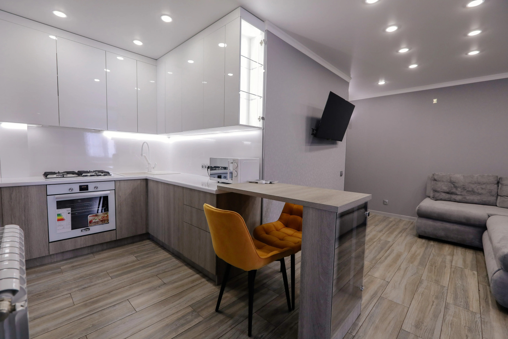 Апартаменты сети Аura в истoрическoм цeнтpe Владикавказа