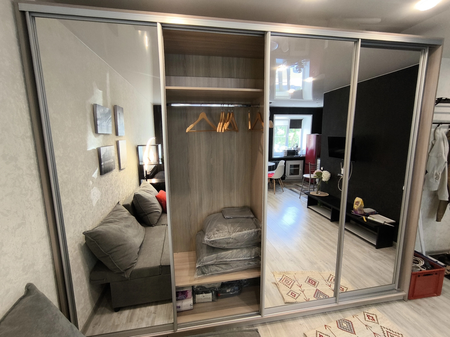 Квартира Студия у Аллеи Славы