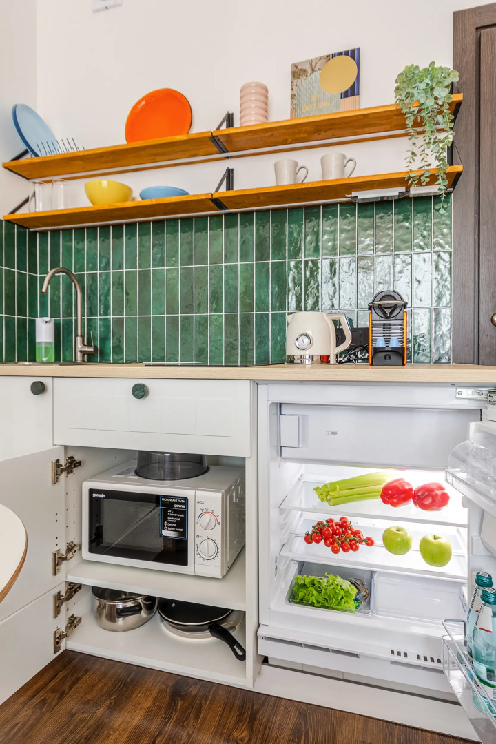 Апартаменты F-Apart с видом на башню Лахта Центр