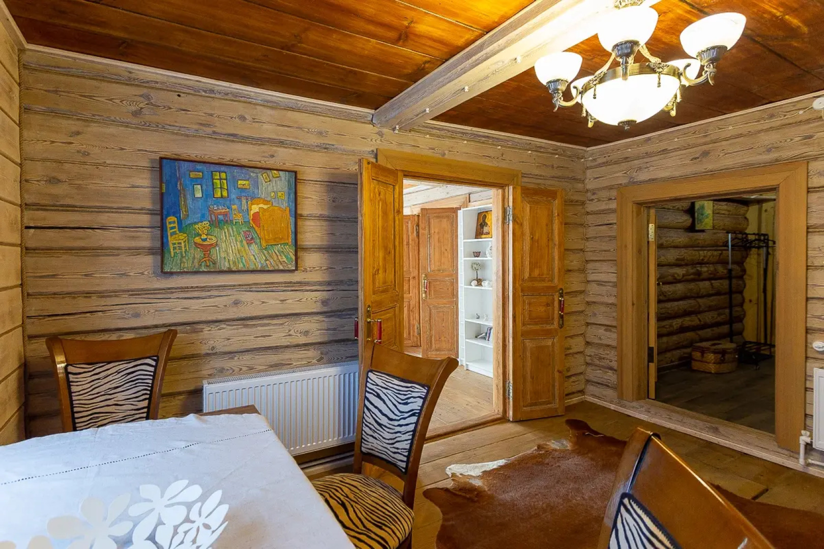 Частный дом с русской печью и баней