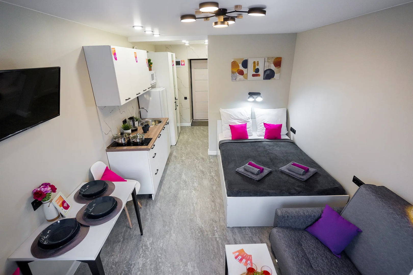 Апартаменты Студия на Донской 9 ночей Иркутск