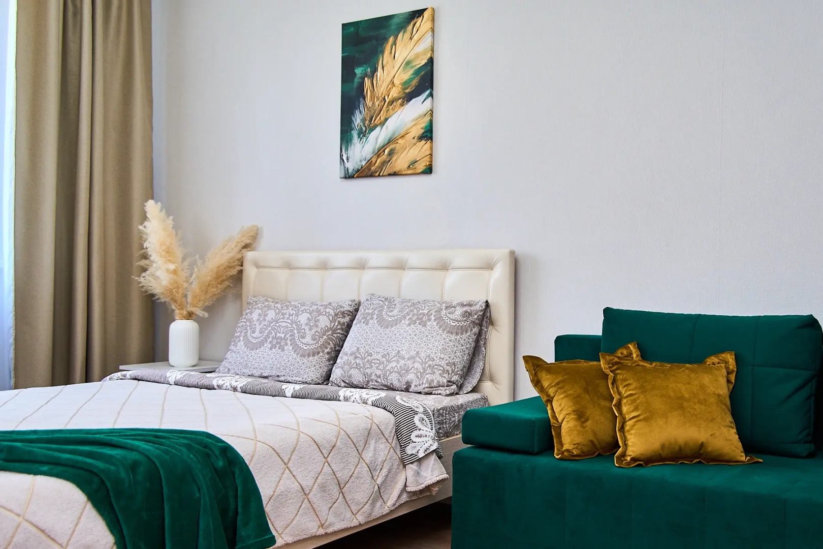 Квартира однокомнатная у парка Облаков Галицкого на 4 гостя