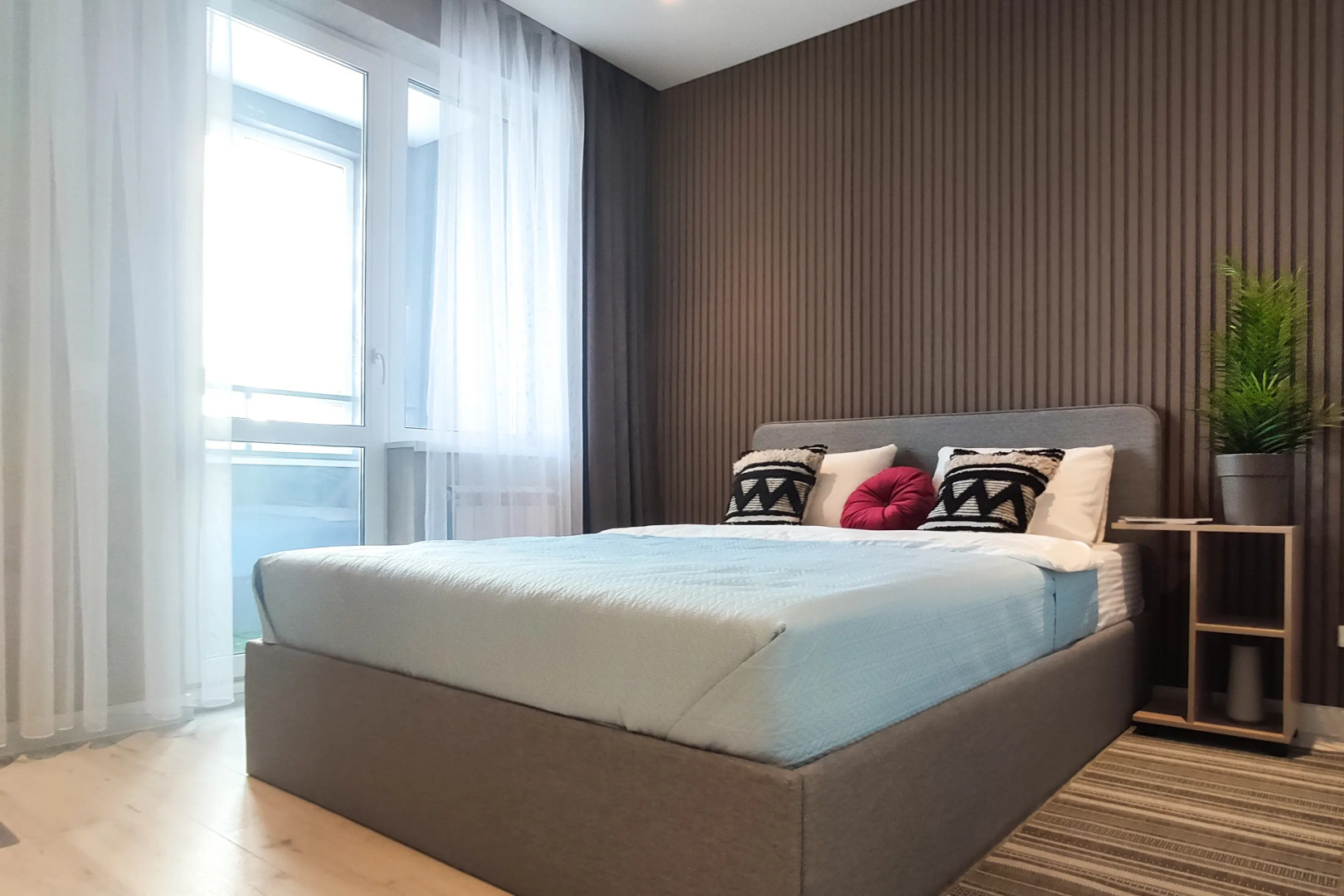 Квартира Двухкомнатная у Города Еды