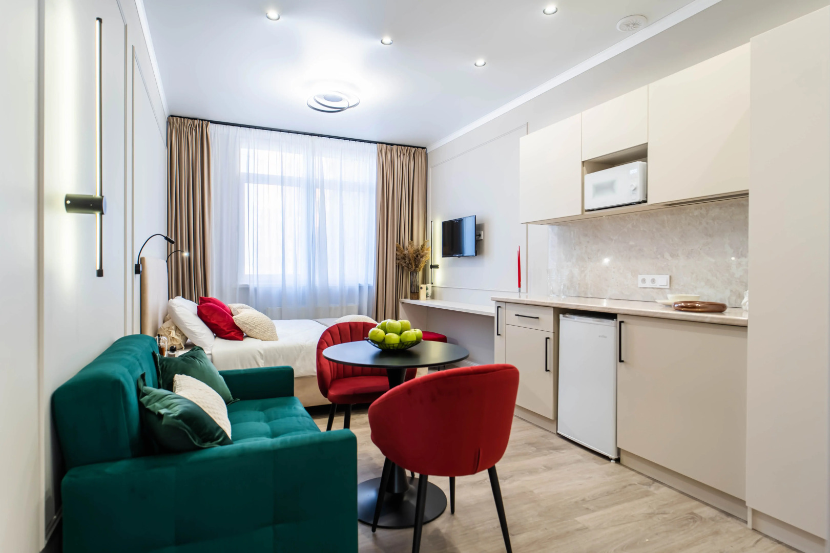 Квартира Студия Уютная