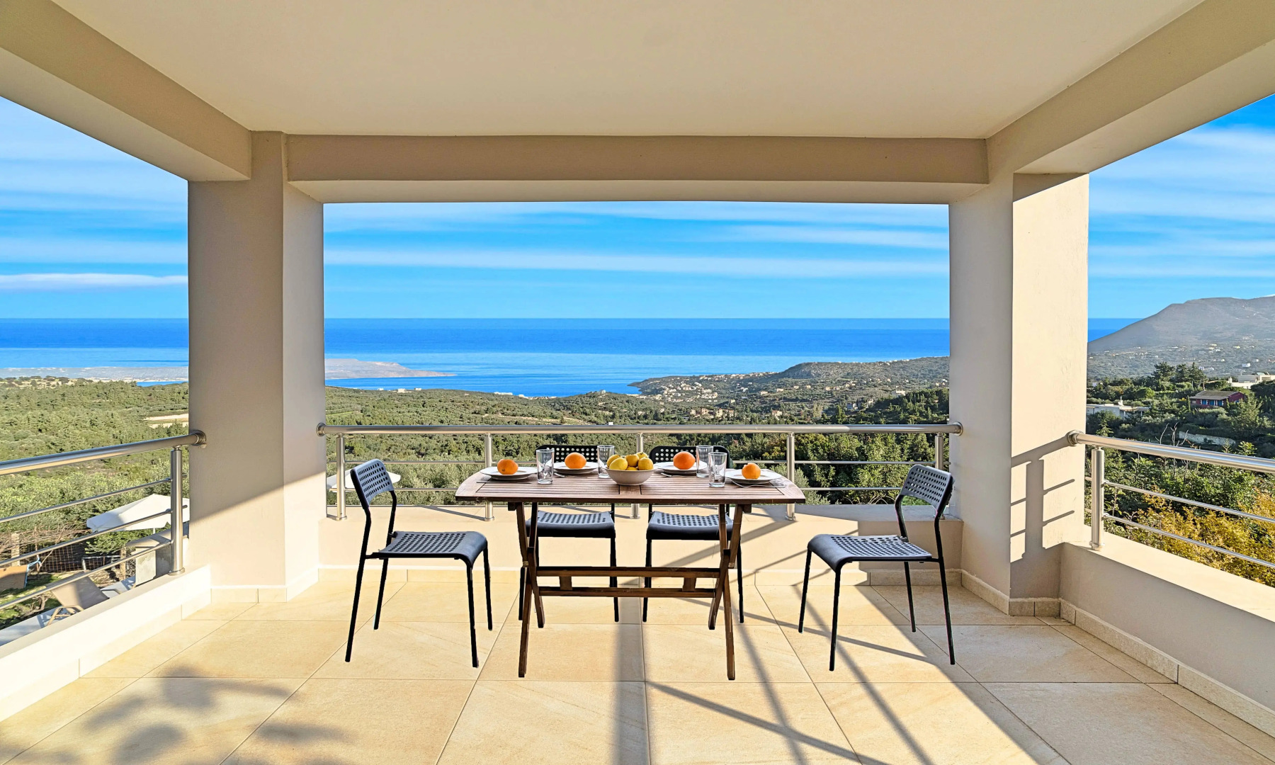 Вилла Cretan Family Villa Heated Pool