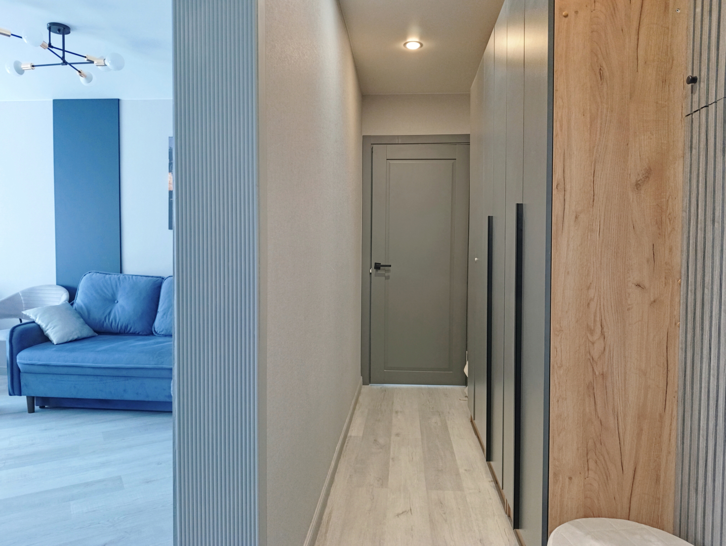Квартира Синий акцент