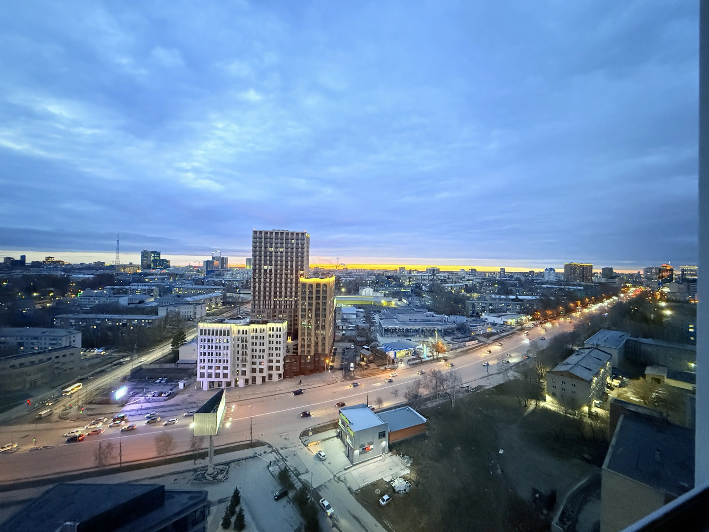 Апартаменты Studio with city view from the 22nd floor