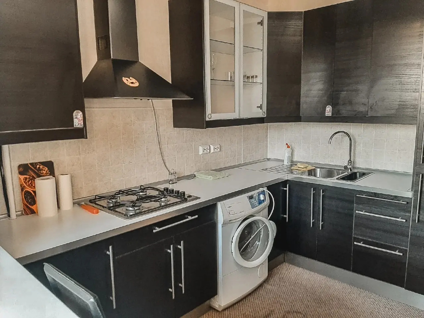 Апартаменты Уютная квартира с видом на Родину Мать