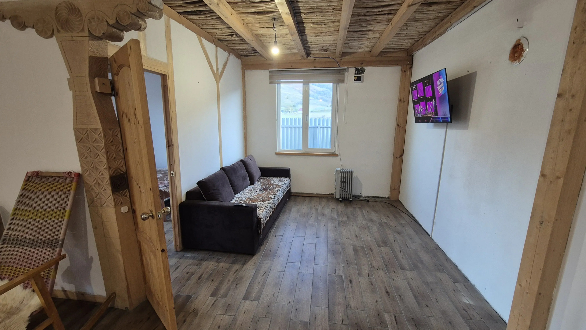 Частный дом с камином в горах