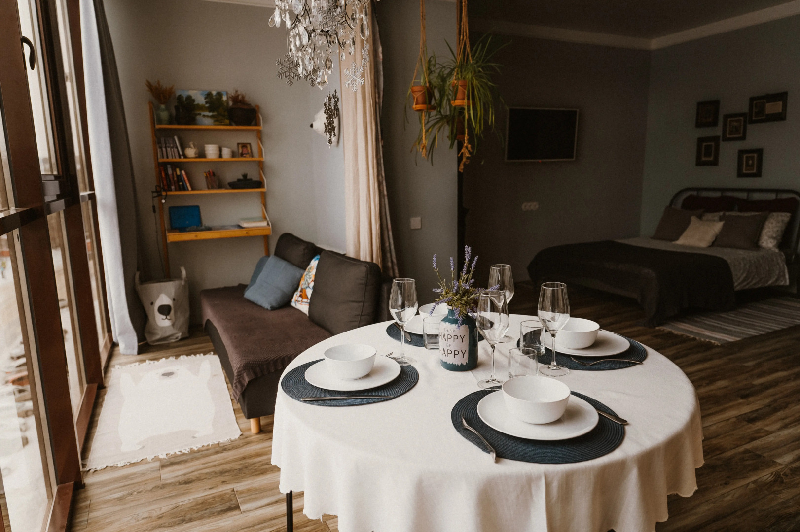 Апартаменты  Дизайнерские с панорамными окнами