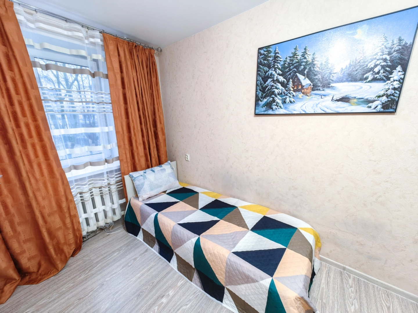 Апартаменты Трехкомнатная квартира рядом с ЦИПК Росатома