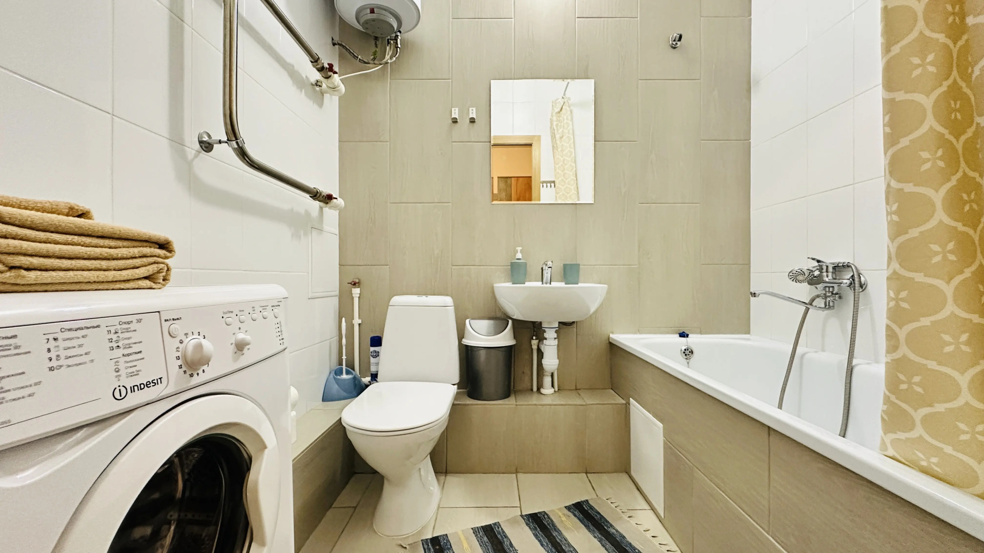 Квартира Уютная Евро-двухкомнатная у Набережной